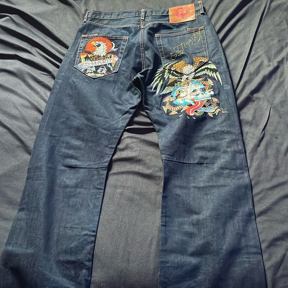 vintage ed hardy jeans